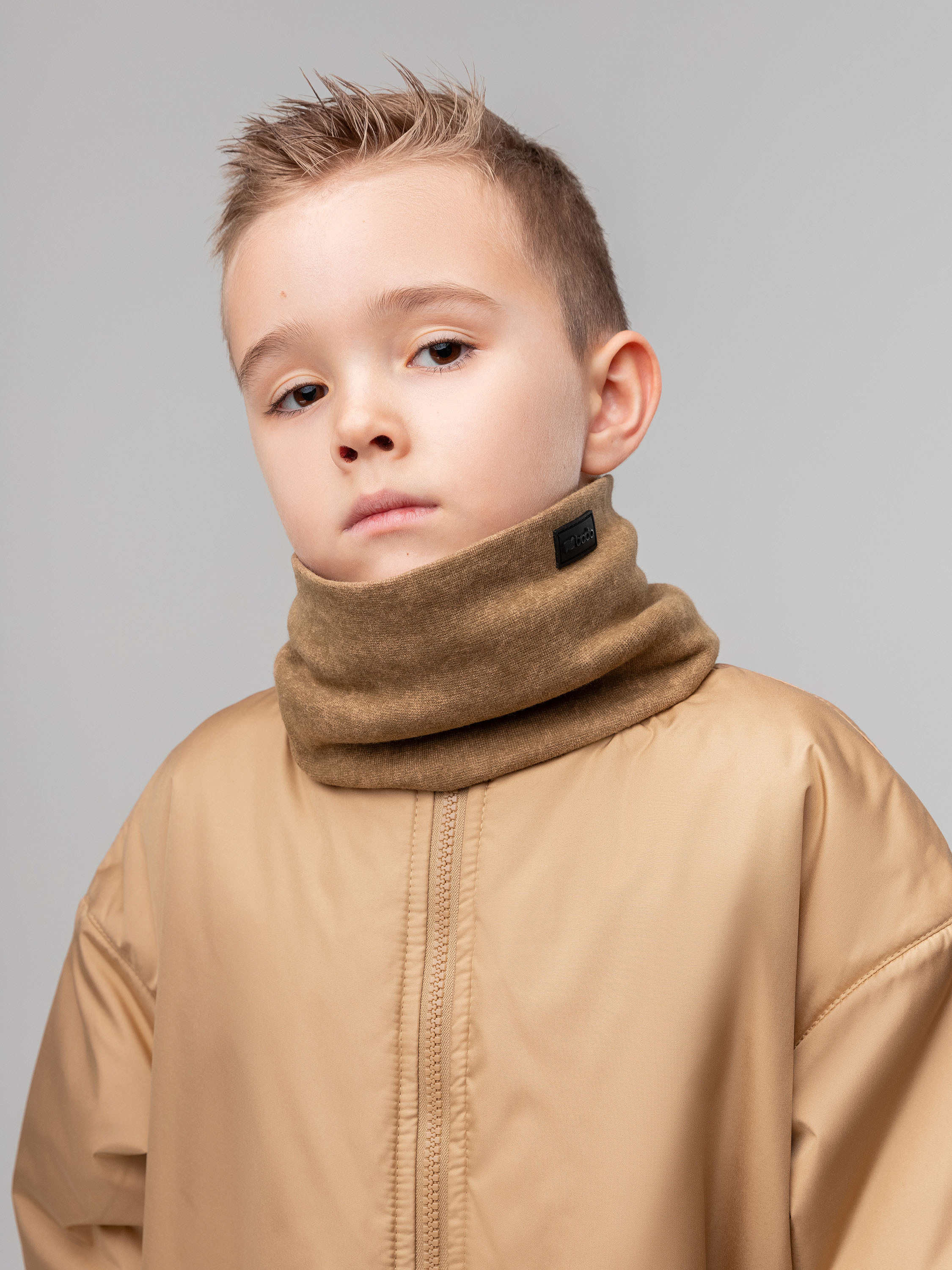 Снуд Bodo 12-121M_светло-коричневый - фото 2