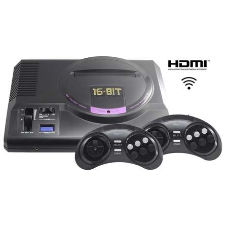 Игровая приставка Retro Genesis HD Ultra + 225 игр ZD-06b (2 беспроводных 2.4 ГГц джойстика, HDMI кабель)