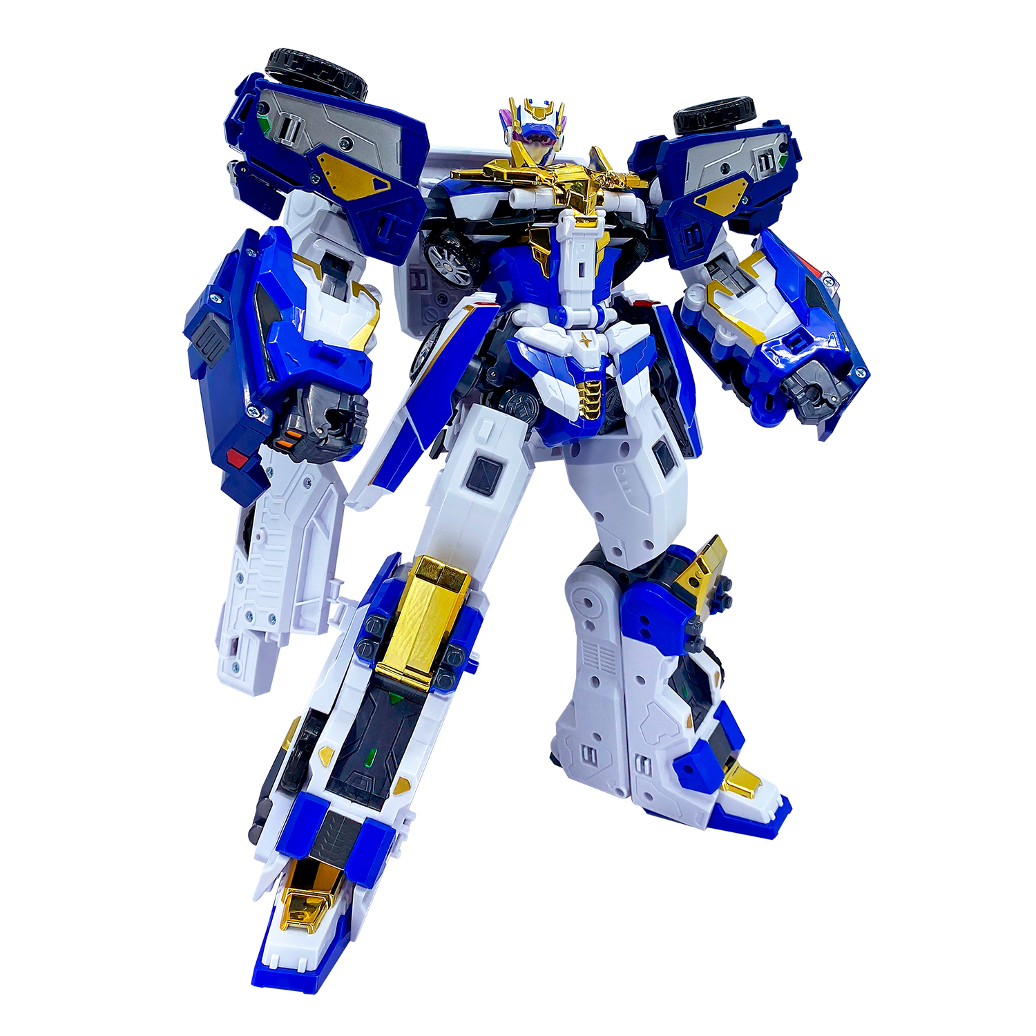 Игровой набор METAL-CARDBOT Блю Коп Тринити - фото 16