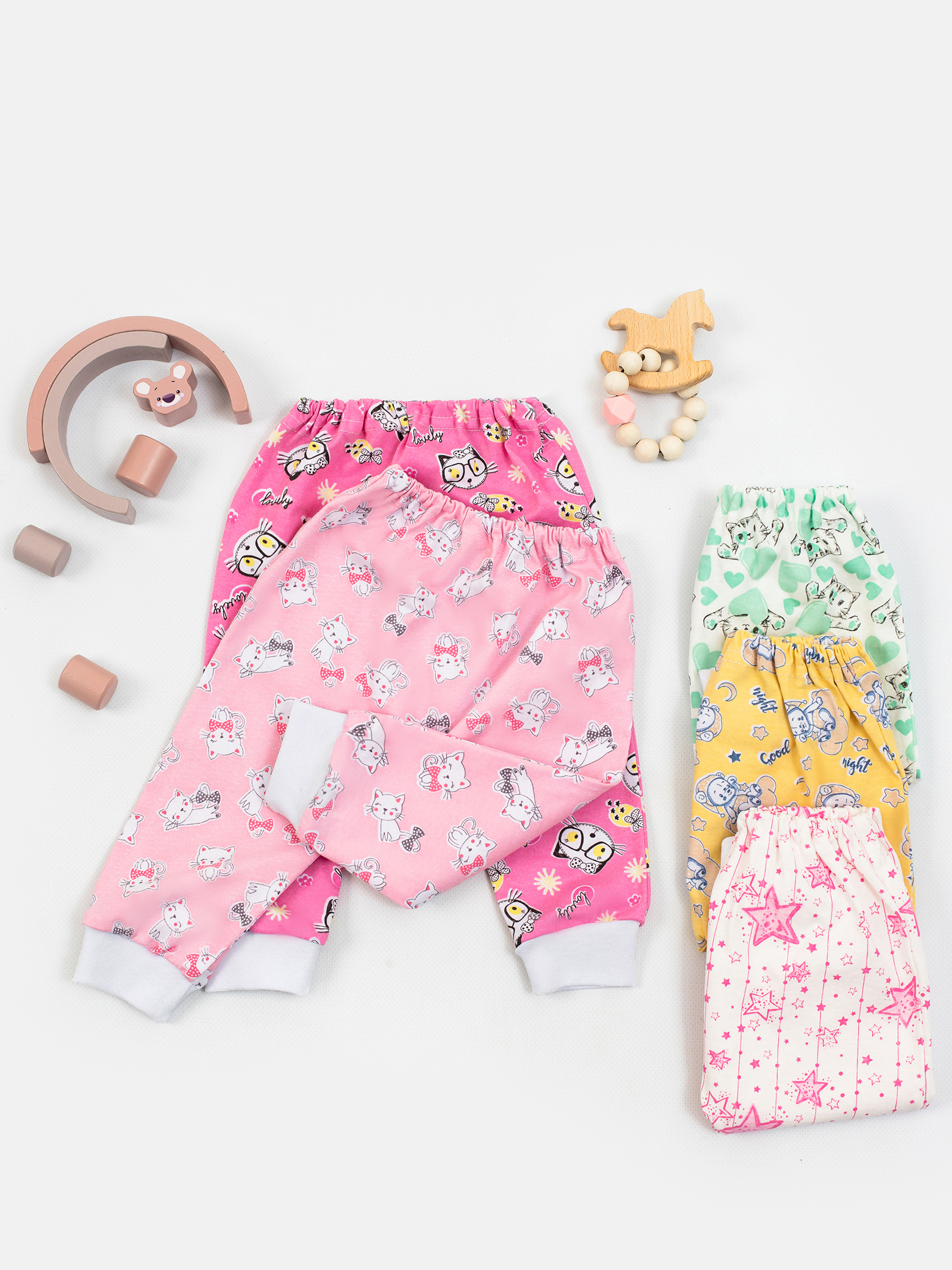 Штанишки 5 шт IVANOVO KIDS ПМ-001длядевочек - фото 2