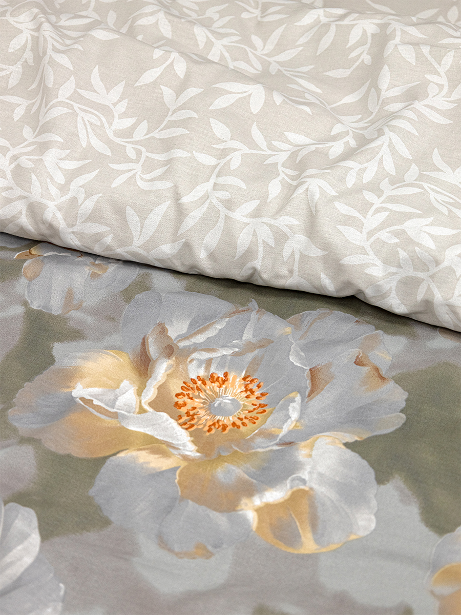 Комплект постельного белья BRAVO Грис двуспальный 4 предм. - фото 8