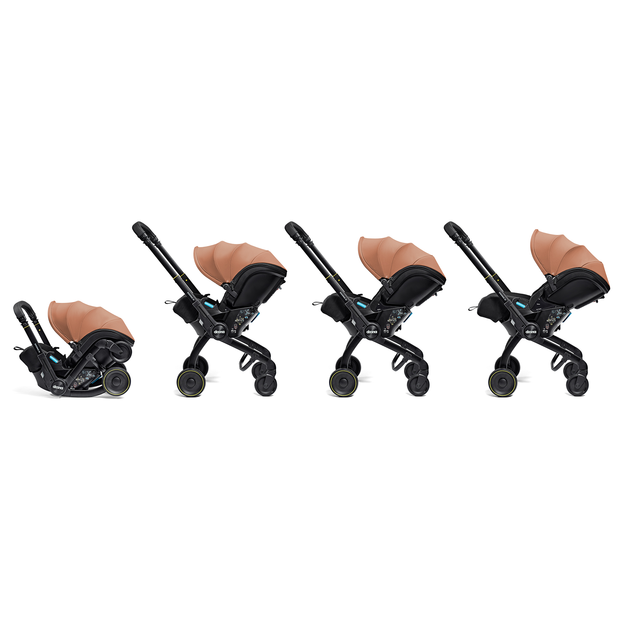 Автокресло Doona Doona X, цвет: Terracotta Isofix 0 (0 -13 кг) коричневый - фото 15