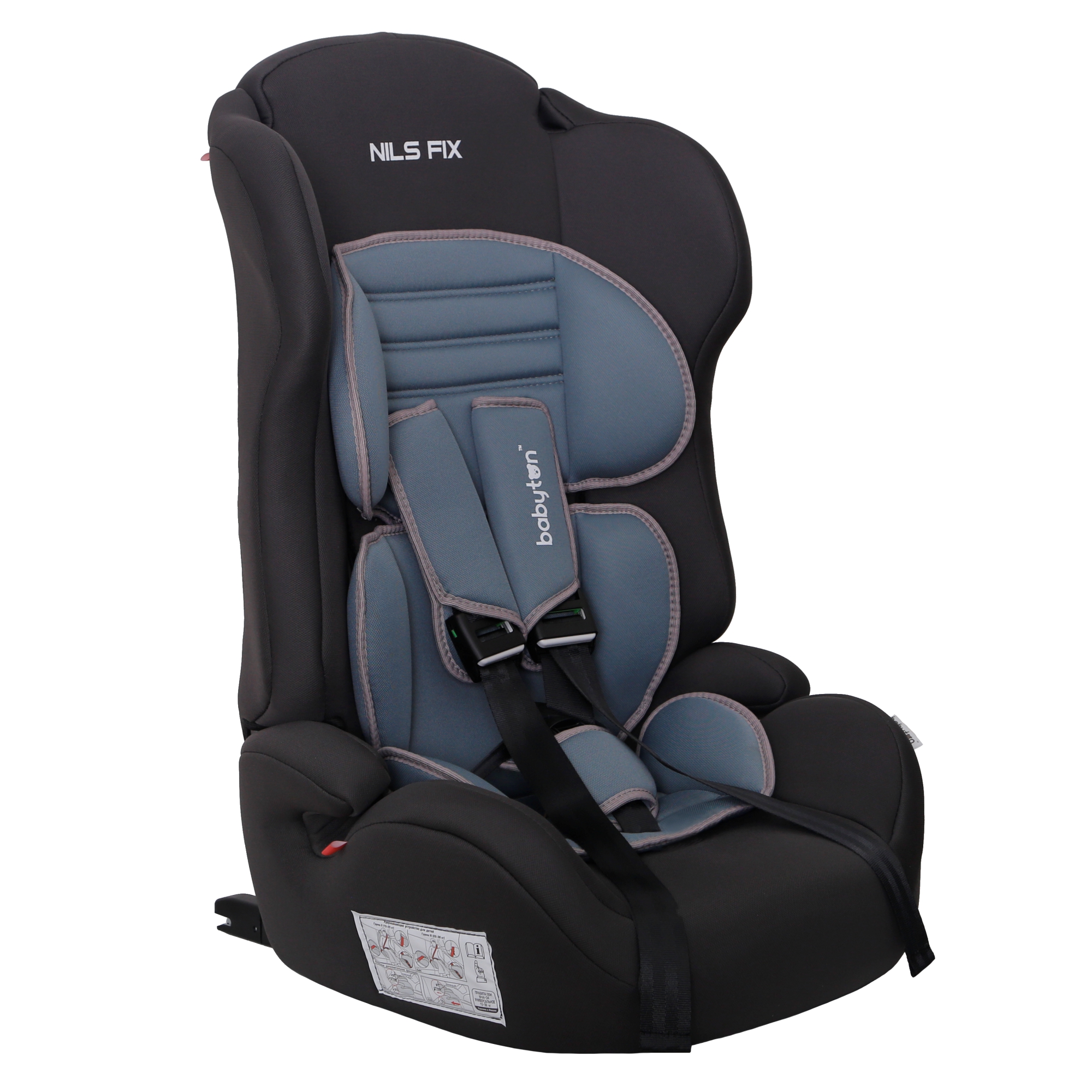 Автокресло Babyton Nils FIX I/II/III Isofix 1/2/3 (9-36 кг) - фото 16