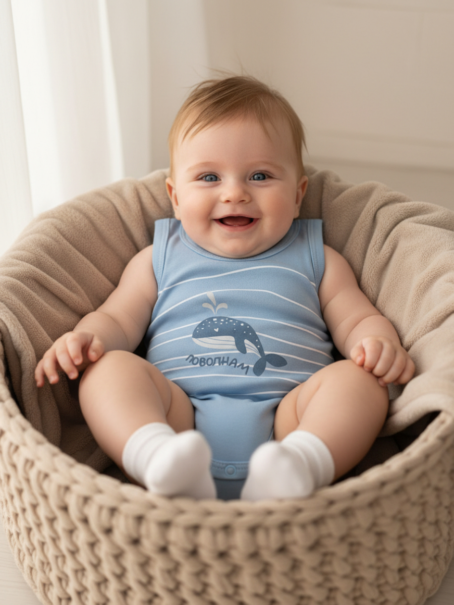 Боди-майка 2 шт Эскимо 32-785 - фото 3