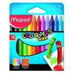 Восковые мелки MAPED 12 шт.