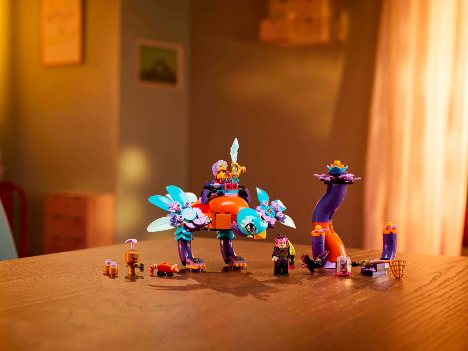 Конструктор LEGO DREAMZzz Животные мечты Иззи блочный - фото 6