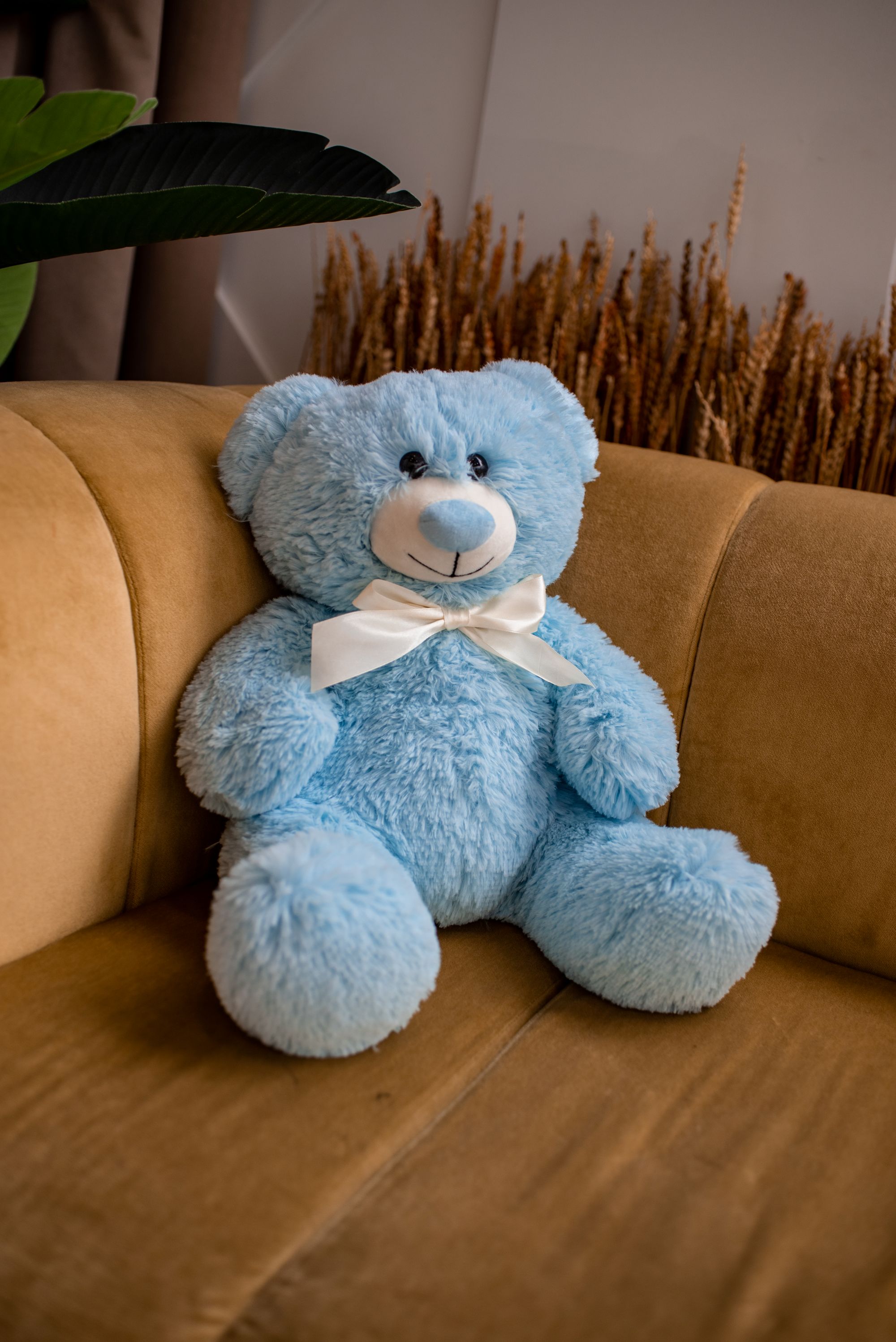 Мягкая игрушка Tallula Мишка Баффи 38 см голубой - фото 3