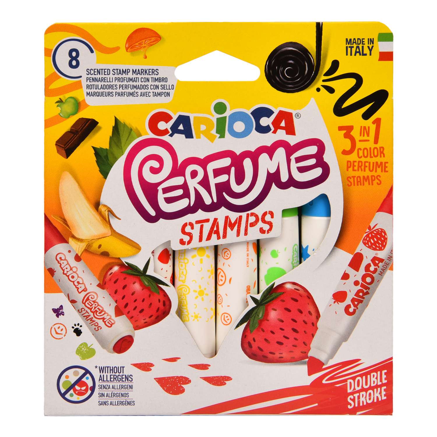 Фломастеры CARIOCA 8 цв. - фото 1