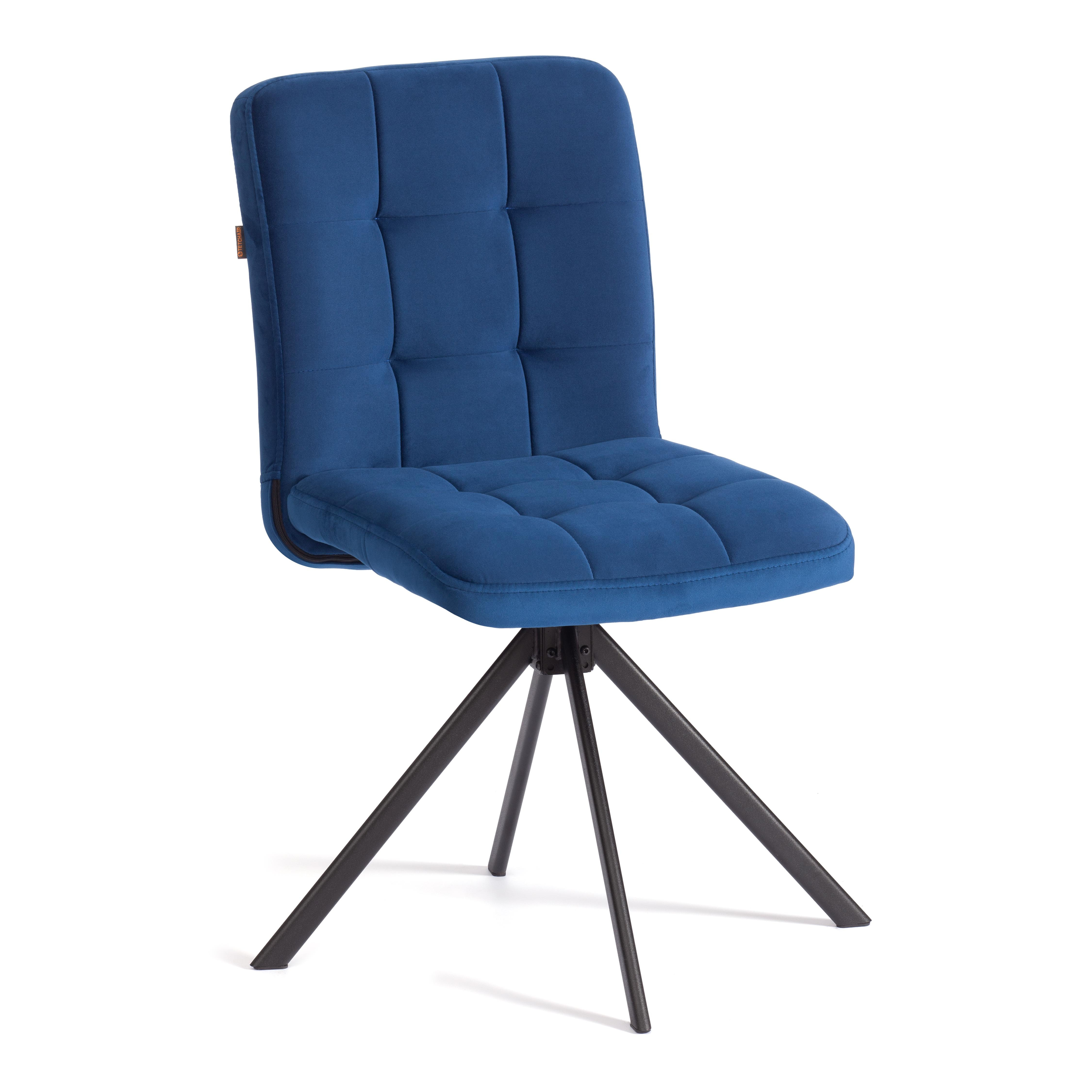 Стул TETCHAIR велюр, синий - фото 1