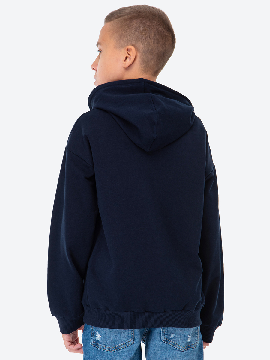 Худи HappyFox HF00158т.синий - фото 5