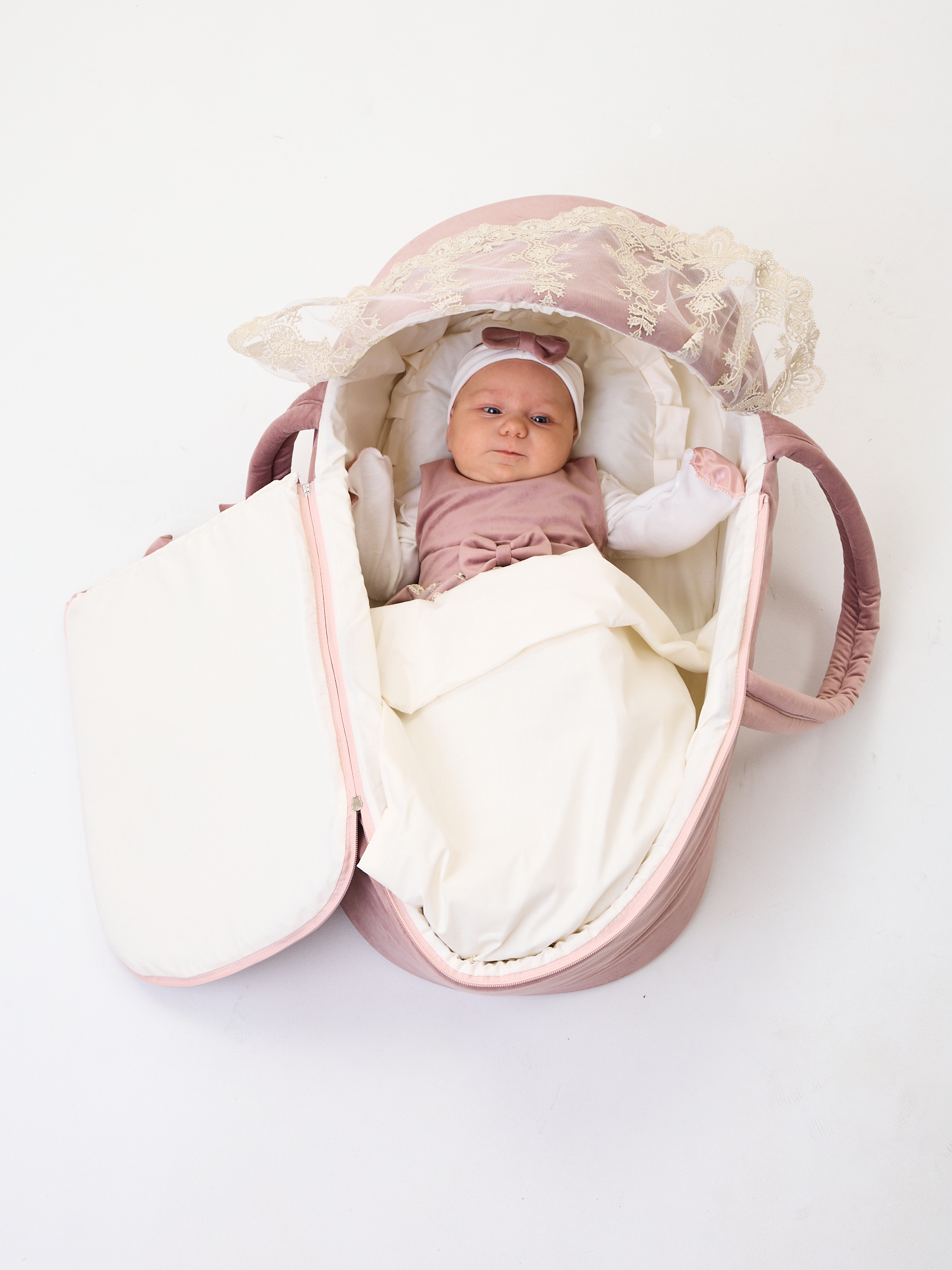 Люлька переноска ТОСЯ БОСЯ для новорожденного - фото 3