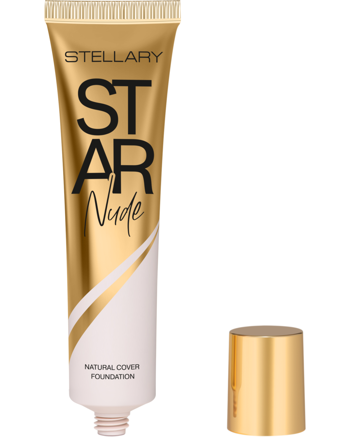 Тональный крем для лица STELLARY STAR NUDE FOUNDATION тон 01 слоновая кость - фото 1
