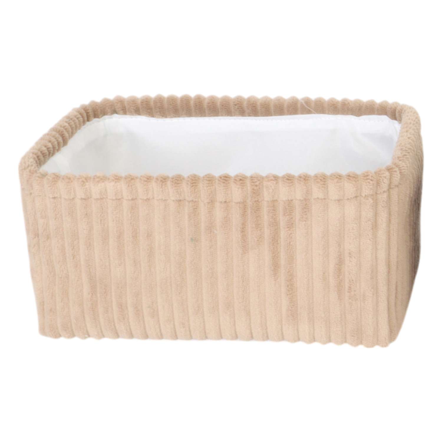 Корзина вельветовая ё Beige размер L - фото 2