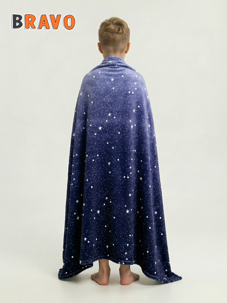 Покрывало BRAVO Звездочка 150 x 200 см велсофт - фото 17