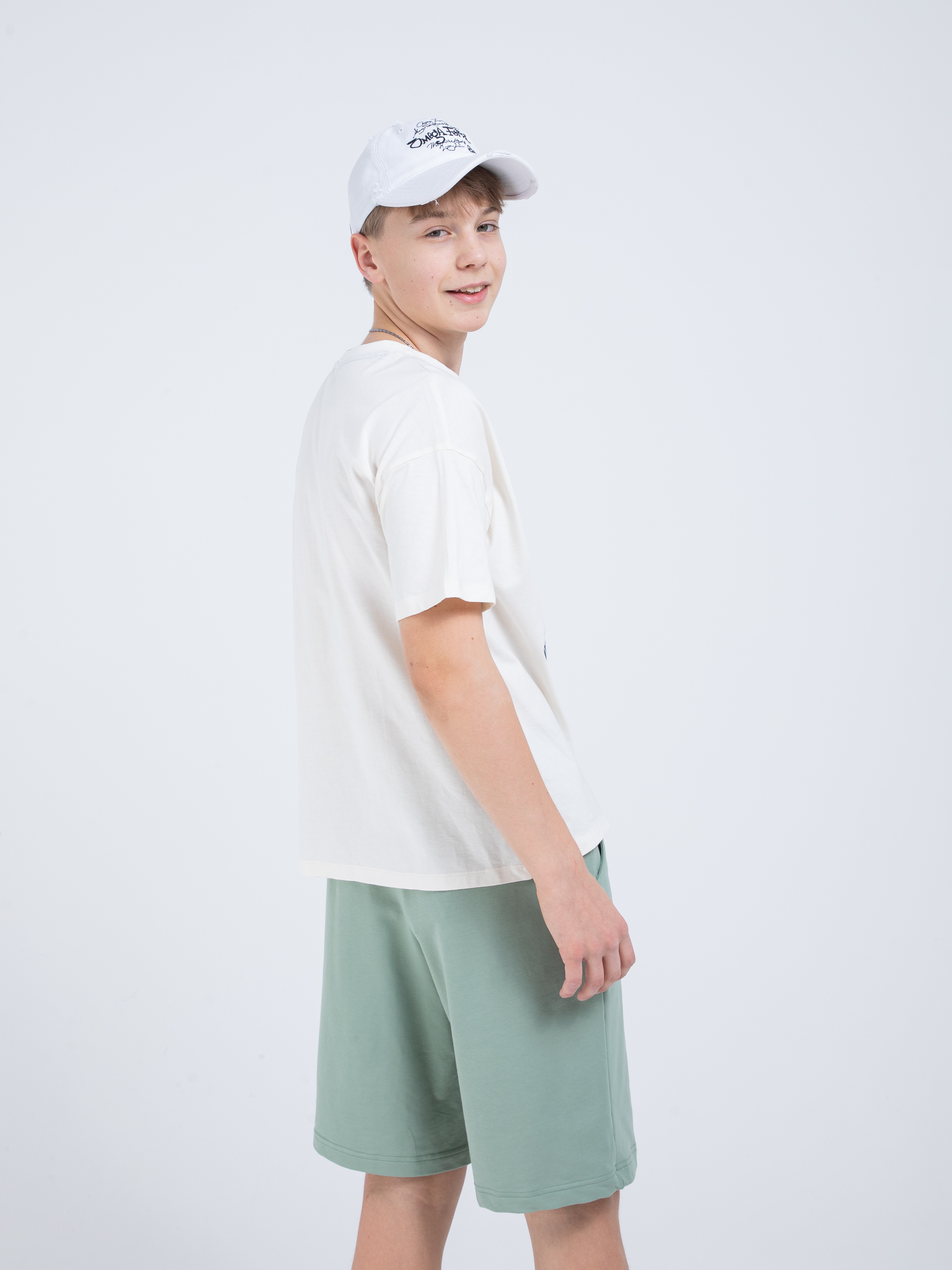 Футболка STELLA MODA 11214_молочный - фото 3