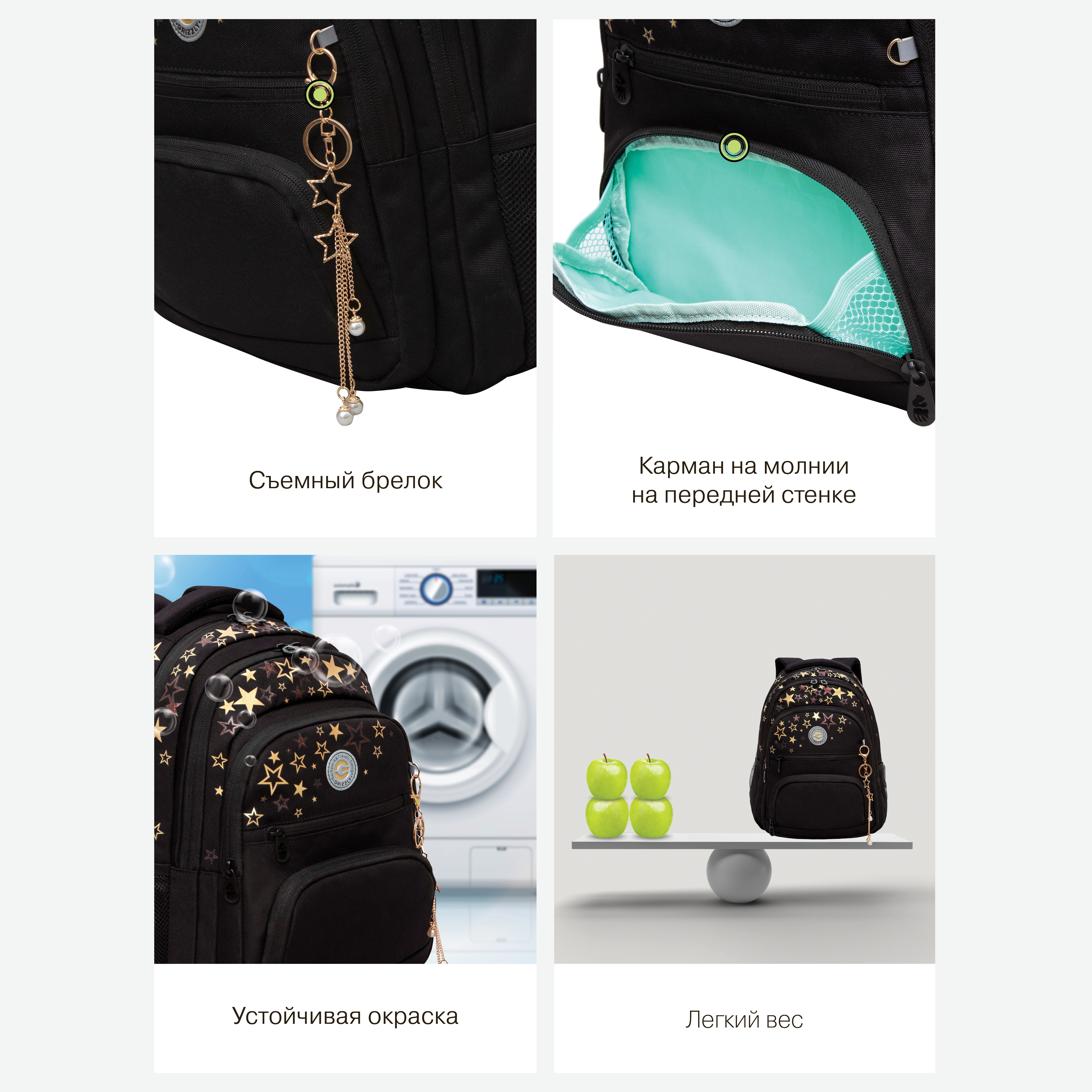 Рюкзак Grizzly для девочки - фото 12