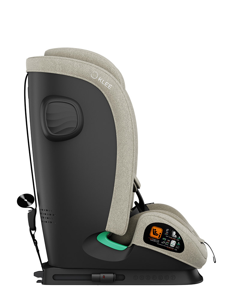 Автокресло Herr Klee C.G. Glanz Isofix 1/2/3 (9-36 кг) бежевый - фото 6