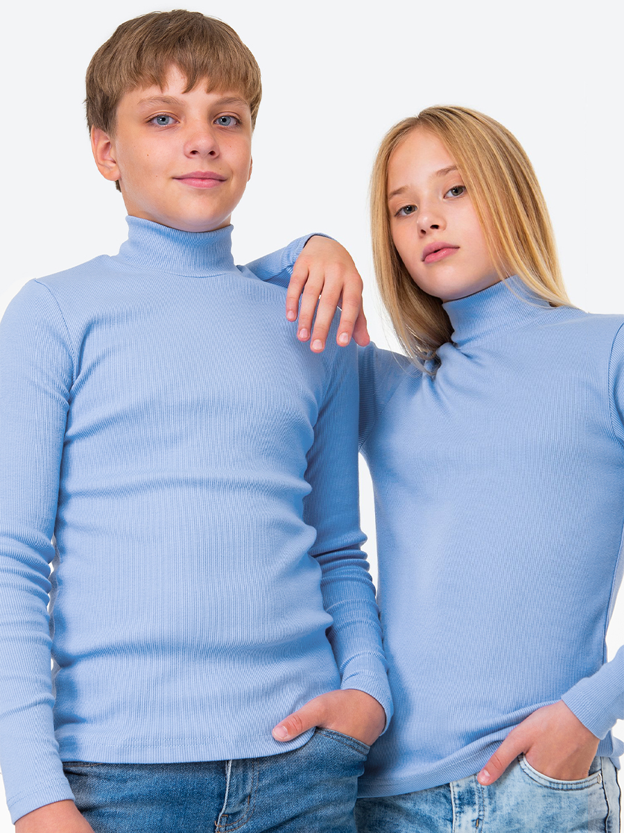 Водолазка HappyFox HF5504голубой - фото 7