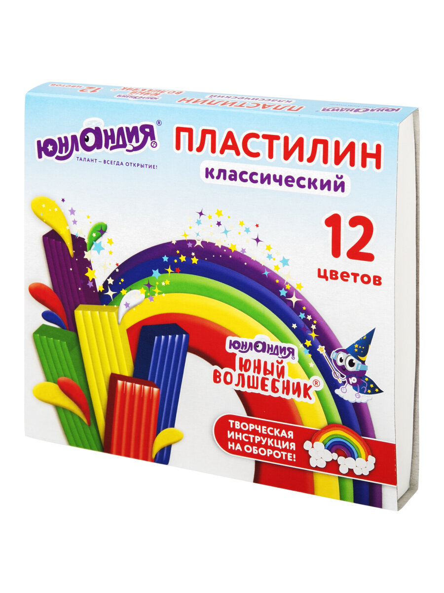 Пластилин Юнландия 12 цв. - фото 9