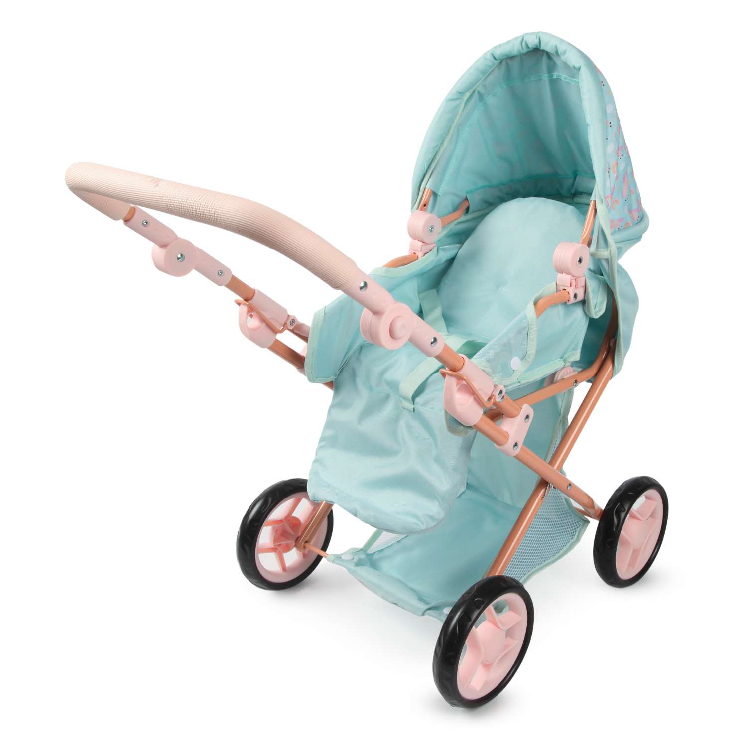 Коляска 3 в 1 для кукол Demi Star 9346 Rain Unic - фото 6