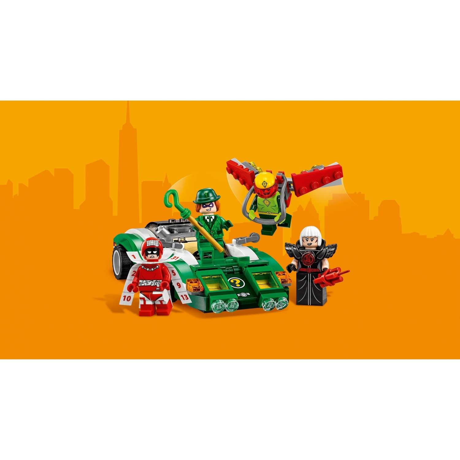 Конструктор LEGO Batman Movie Автомобиль Загадочника блочный - фото 6