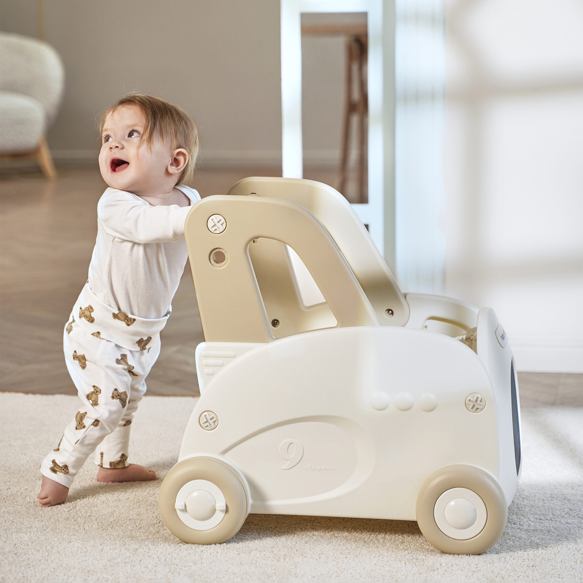 Каталка Happy Baby Vroomy на веревочке - фото 11