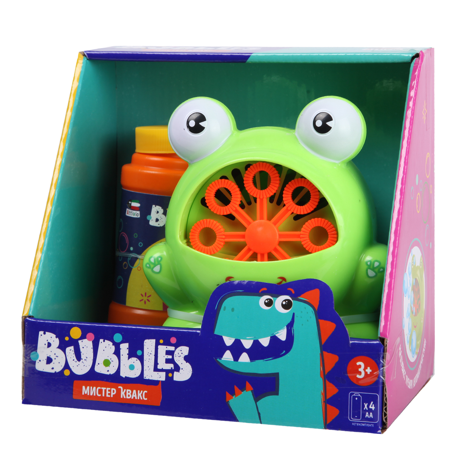 Устройство для выдувания пузырей Attivio Лягушка - фото 12