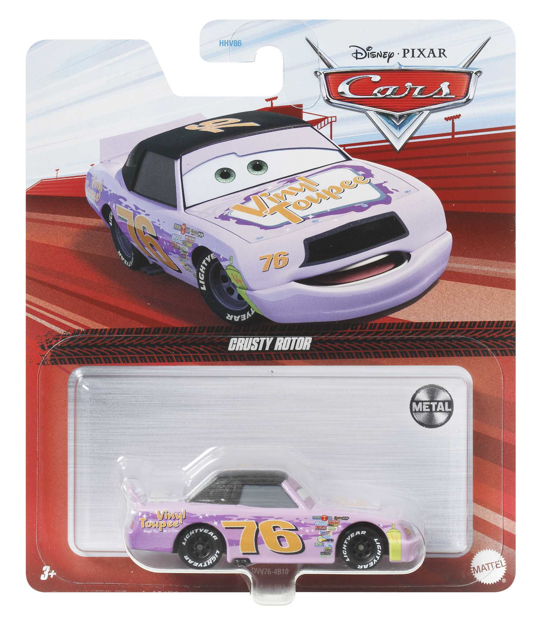 Автомобиль Cars Crusty Rotor 1:64 DXV29/DVV76 - фото 4