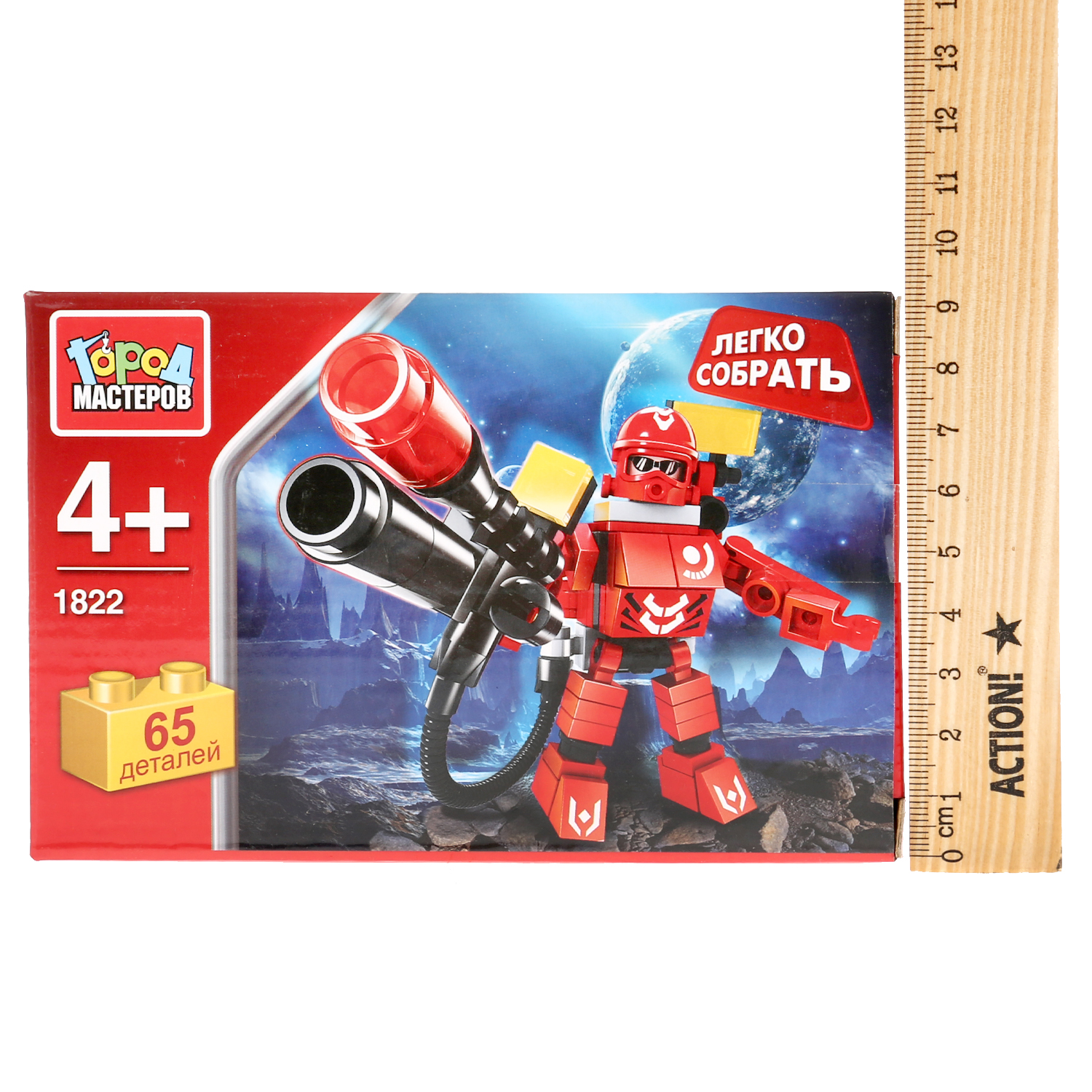 Конструктор Город мастеров Космический воин Легко собрать - фото 4