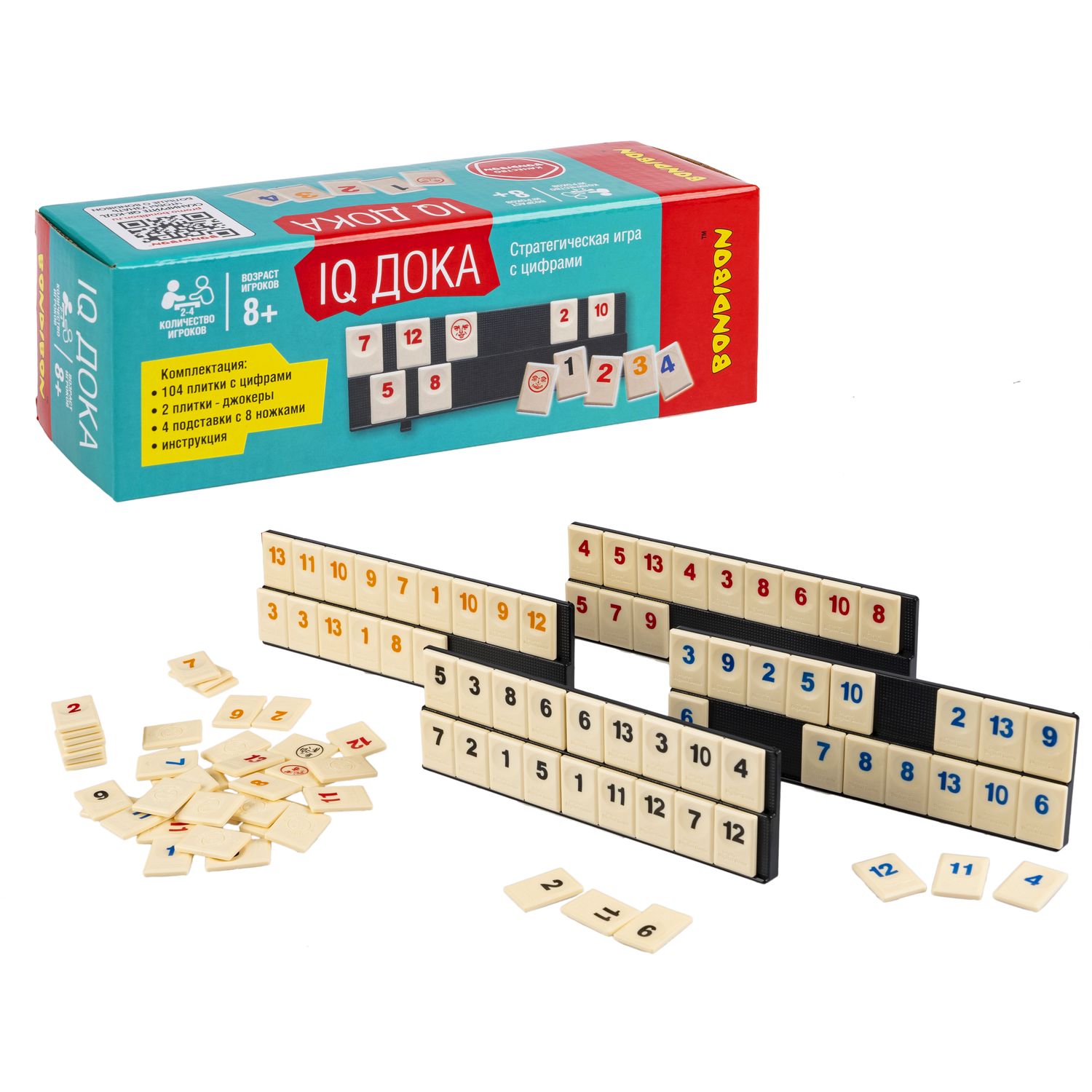 Настольная игра Bondibon стретегическая IQ Дока - фото 5