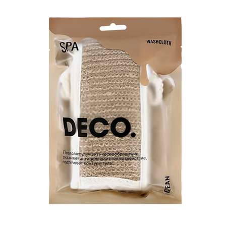 Мочалка DECO.