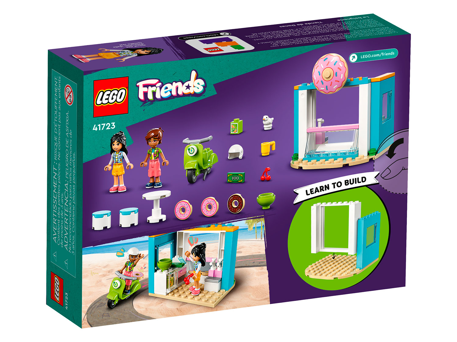 Конструктор LEGO Friends Магазин пончиков - фото 8