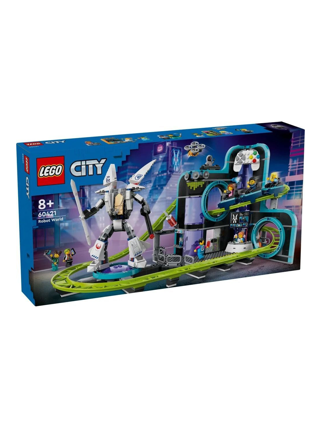 Конструктор LEGO City Парк аттракционов 986 дет. - фото 1