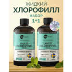 БАД MedCraft Хлорофилл жидкий пищевой, 500 мл.сНабор 2 шт.