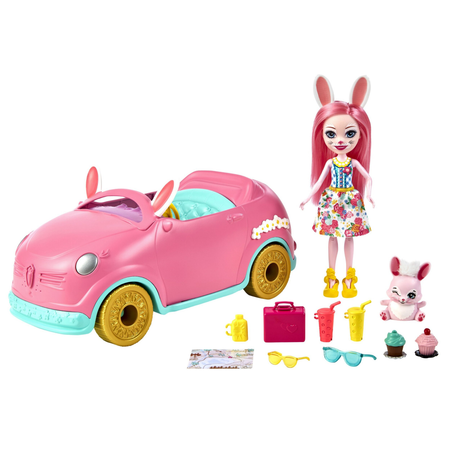 Кукла мини Enchantimals автомобиль Бри Кроля
