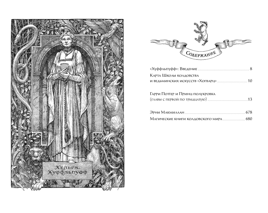 Книга Махаон Роулинг Дж.К. Гарри Поттер и Принц-полукровка (Хуффльпуфф) - фото 3