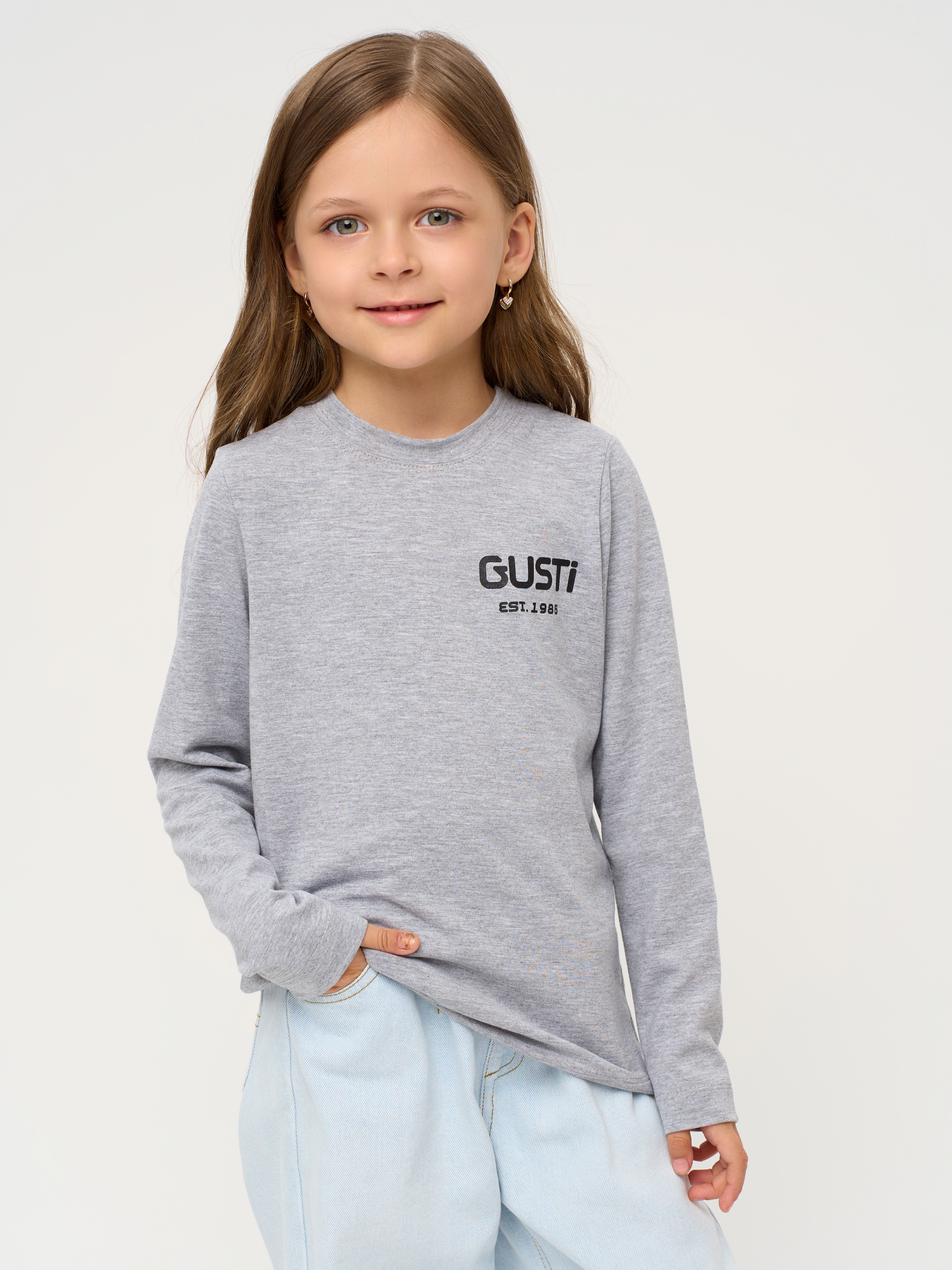 Лонгслив GUSTI GW5LS201-Melange - фото 15