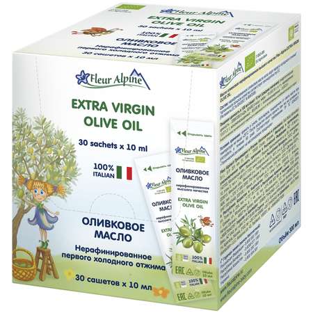 Масло оливковое Fleur Alpine порционное 30шт*10мл