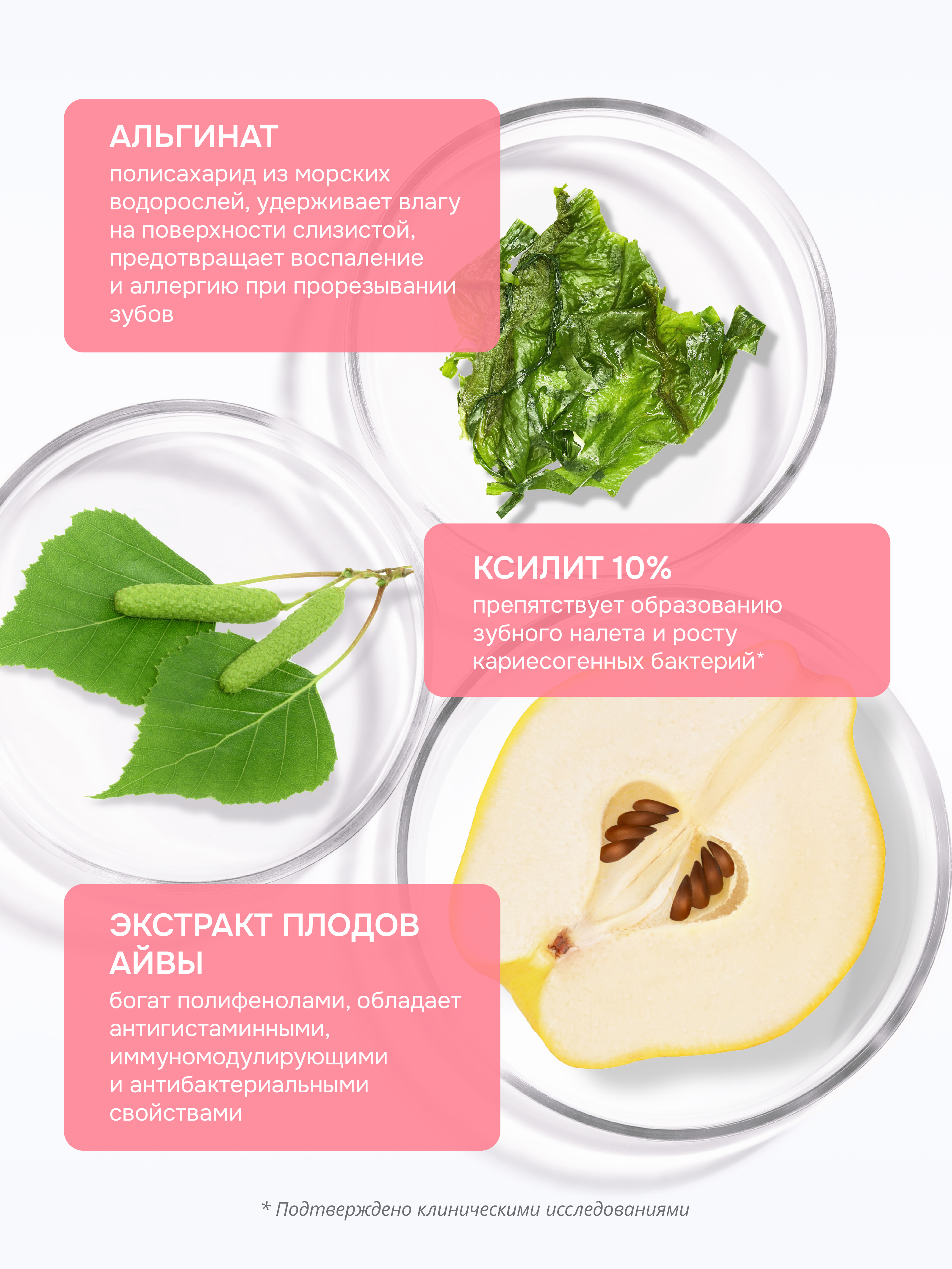 Зубная паста R.O.C.S. без фтора Яблоко - фото 2