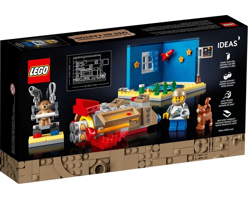 Изображение товара Конструктор LEGO Ideas 40533 Космические приключения для взрослых Изображение товара Конструктор LEGO Ideas 40533 Космические приключения для взрослых