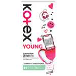 Прокладки ежедневные KOTEX для девочек Янг 16шт