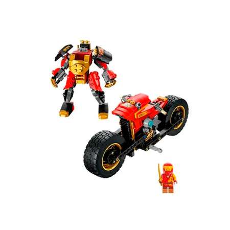 Конструктор LEGO NINJAGO Робот-гонщик ЭВО Кая блочный