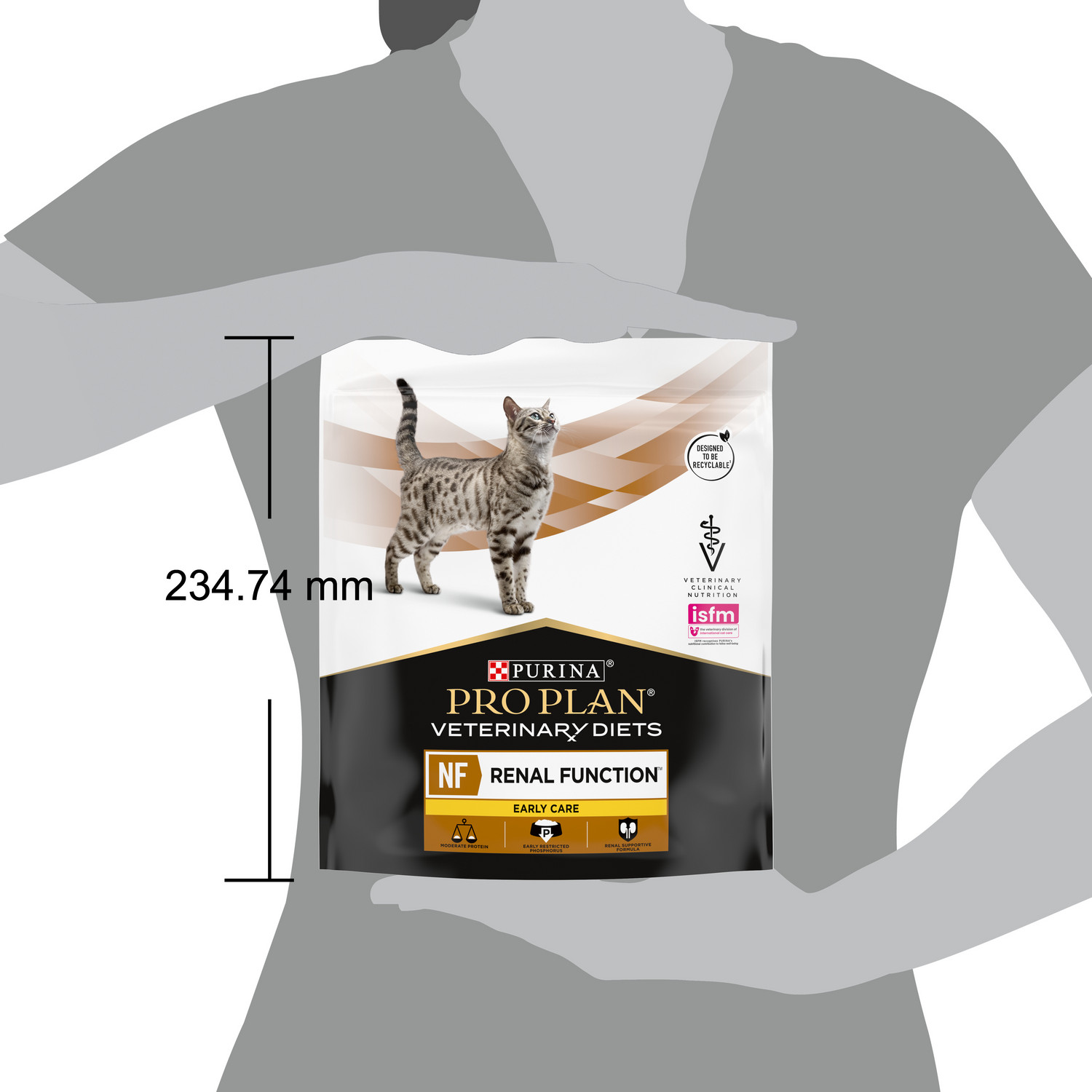 Корм для кошек Purina Pro Plan Veterinary diet 350г NF при патологии почек ранняя стадия - фото 14
