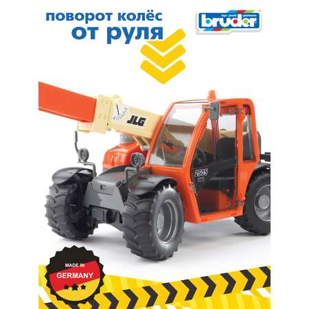 Погрузчик Bruder колёсный Telehandler 1:16