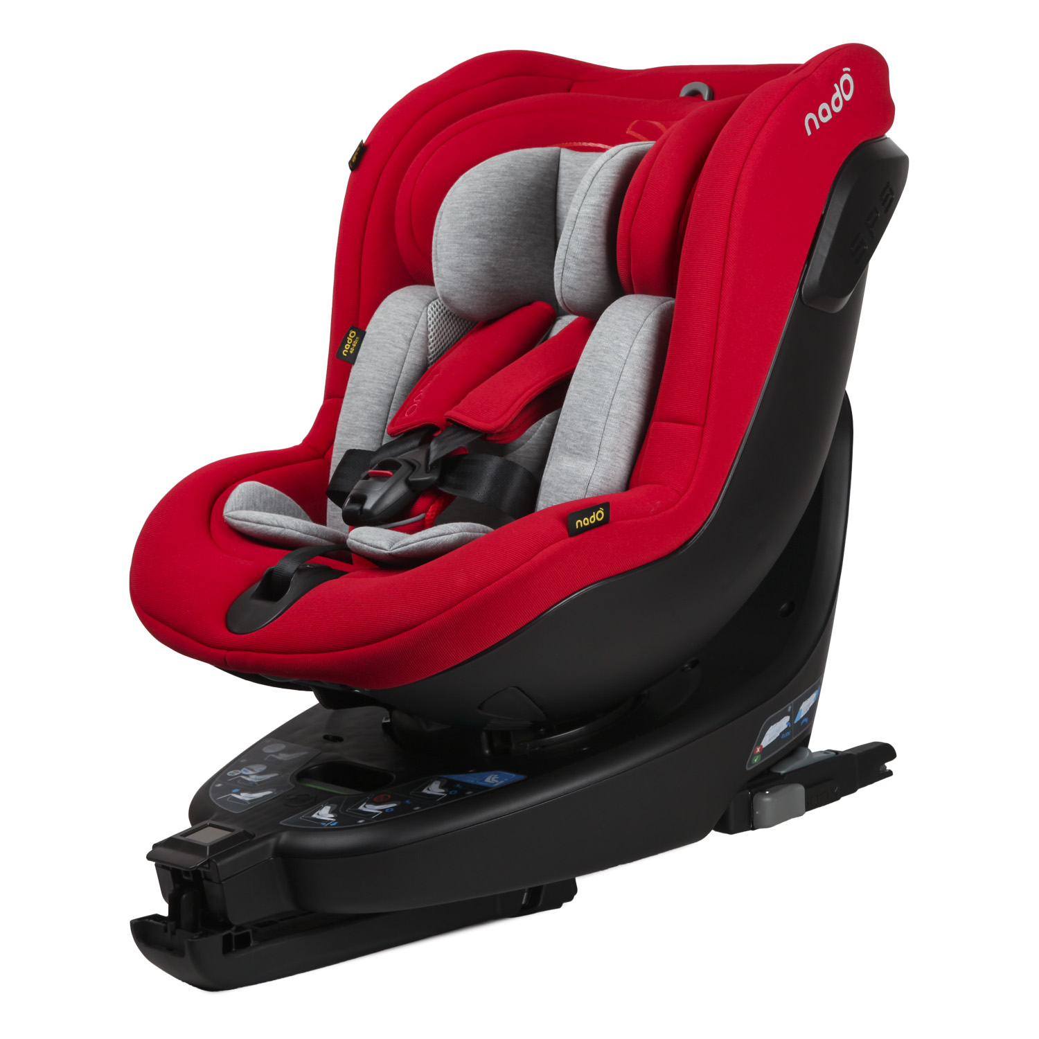 Автокресло nado Garnet red Isofix 0+/1 (0-18 кг) - фото 11