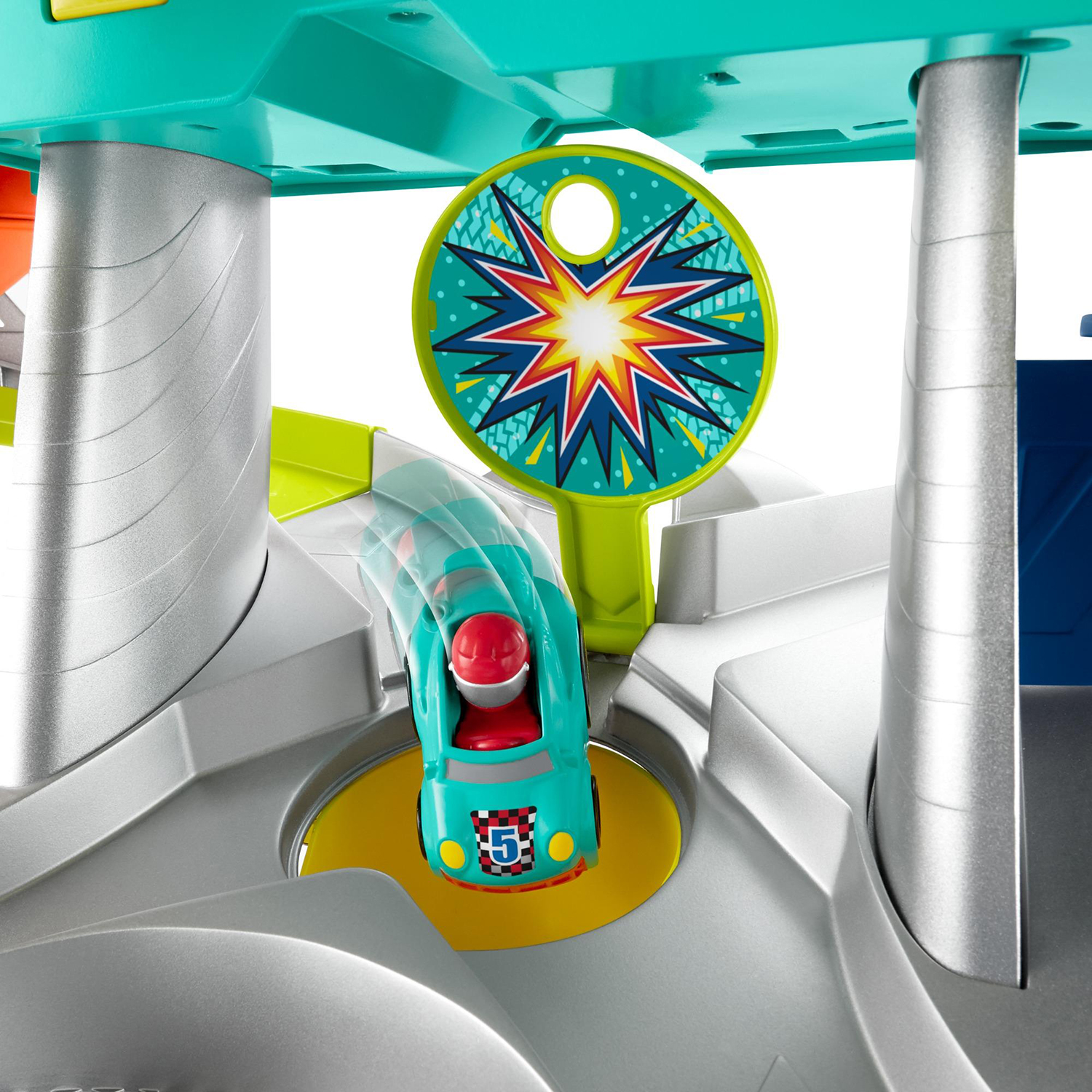 Игровой набор Fisher Price Запуск и винтовая трасса - фото 13