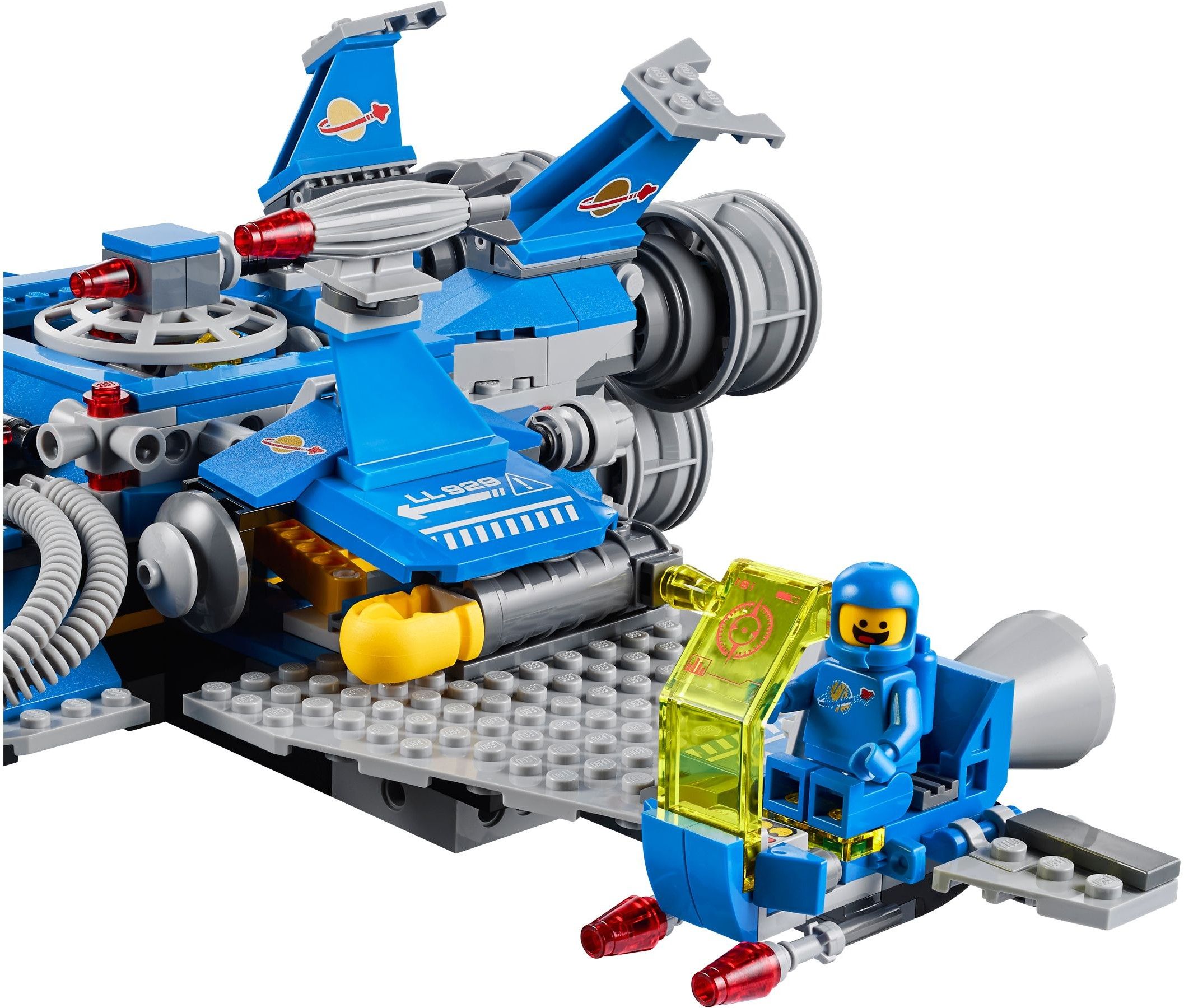 Конструктор LEGO Movie 2 Космический корабль Бенни 940 дет. - фото 8