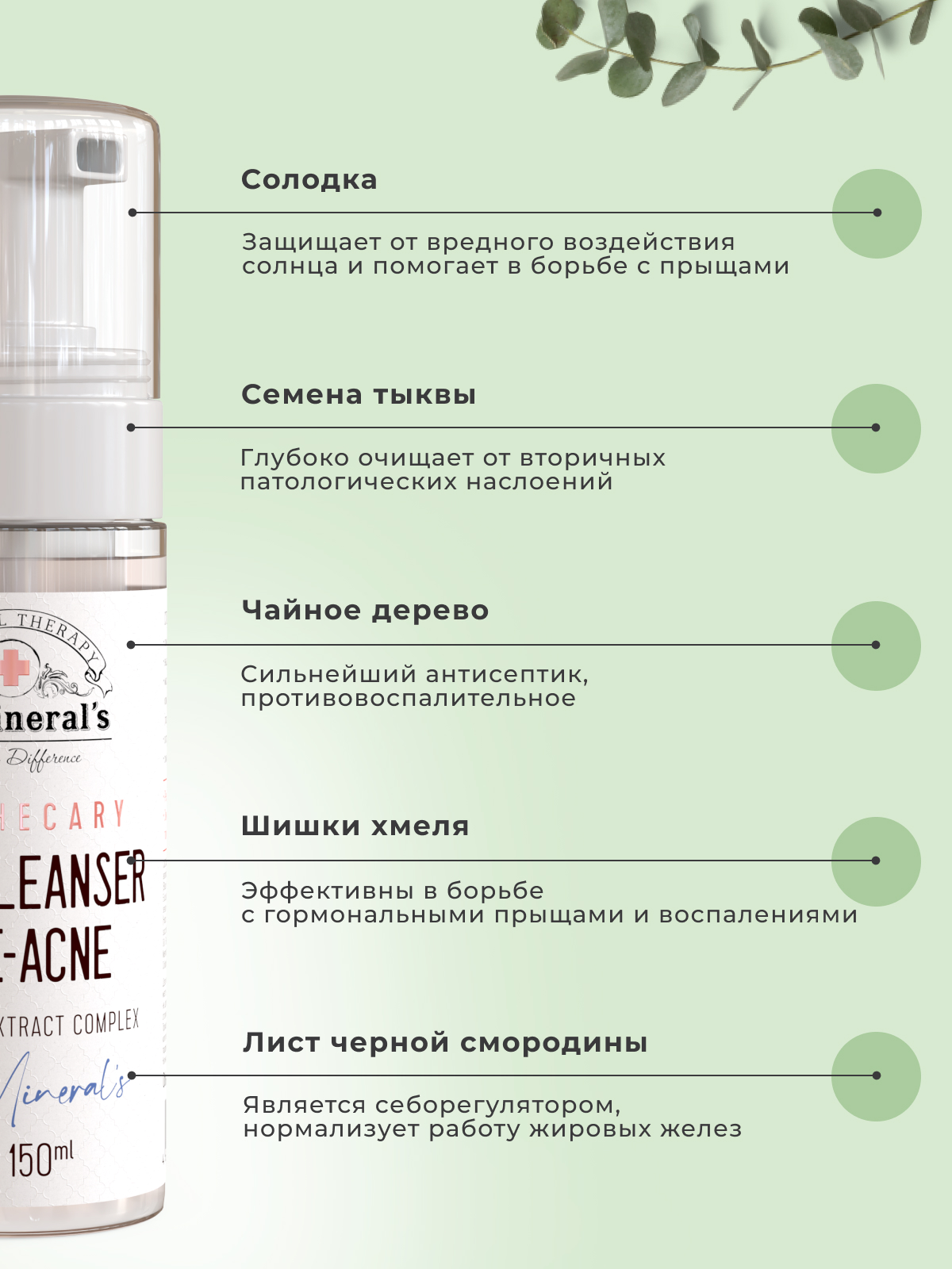 Пена Dr.Minerals 150 мл - фото 4