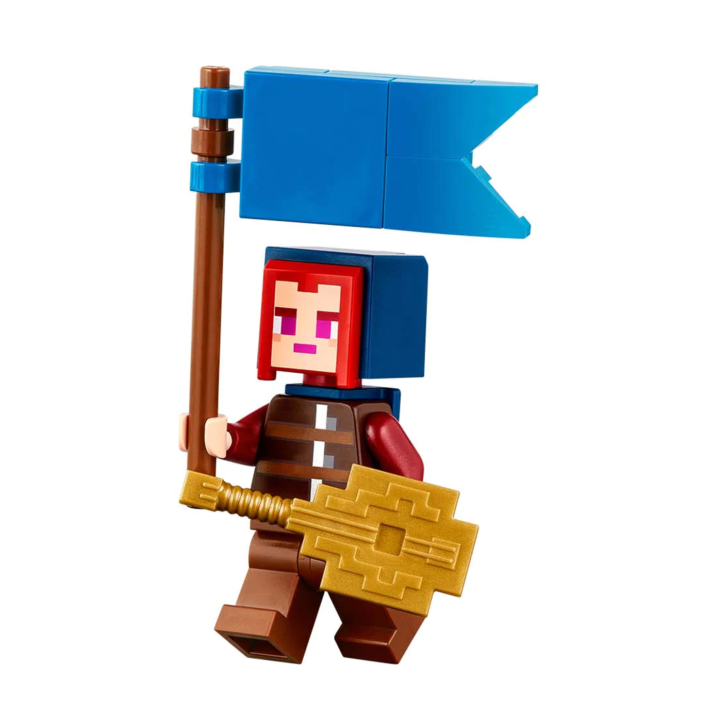 Конструктор LEGO Minecraft Схватка с Пожирателем блочный - фото 3
