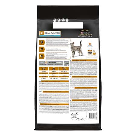 Корм для кошек Purina Pro Plan Veterinary diet 5кг NF при патологии почек поздняя стадия